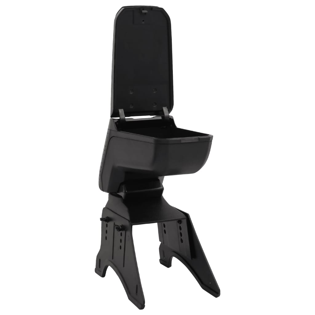 Apoio de braço para carro universal 13x33x (33-53) cm ABS preto