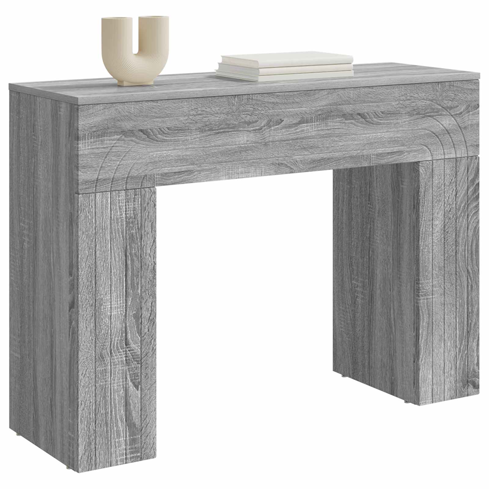 Mesa de centro sonoma cinzento 102 x 35 x 75 cm