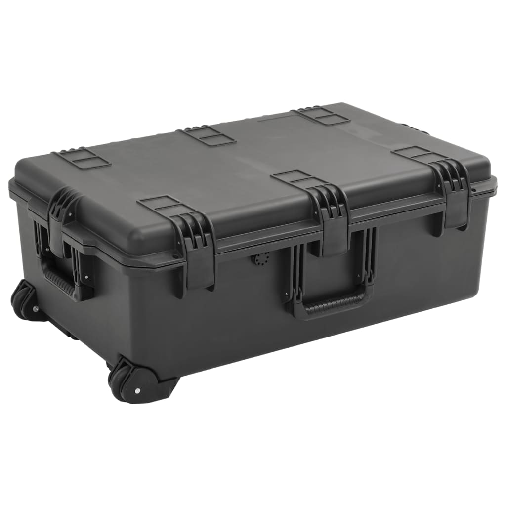 Mala de viagem portátil 79,5x51,5x30,5 cm PP preto