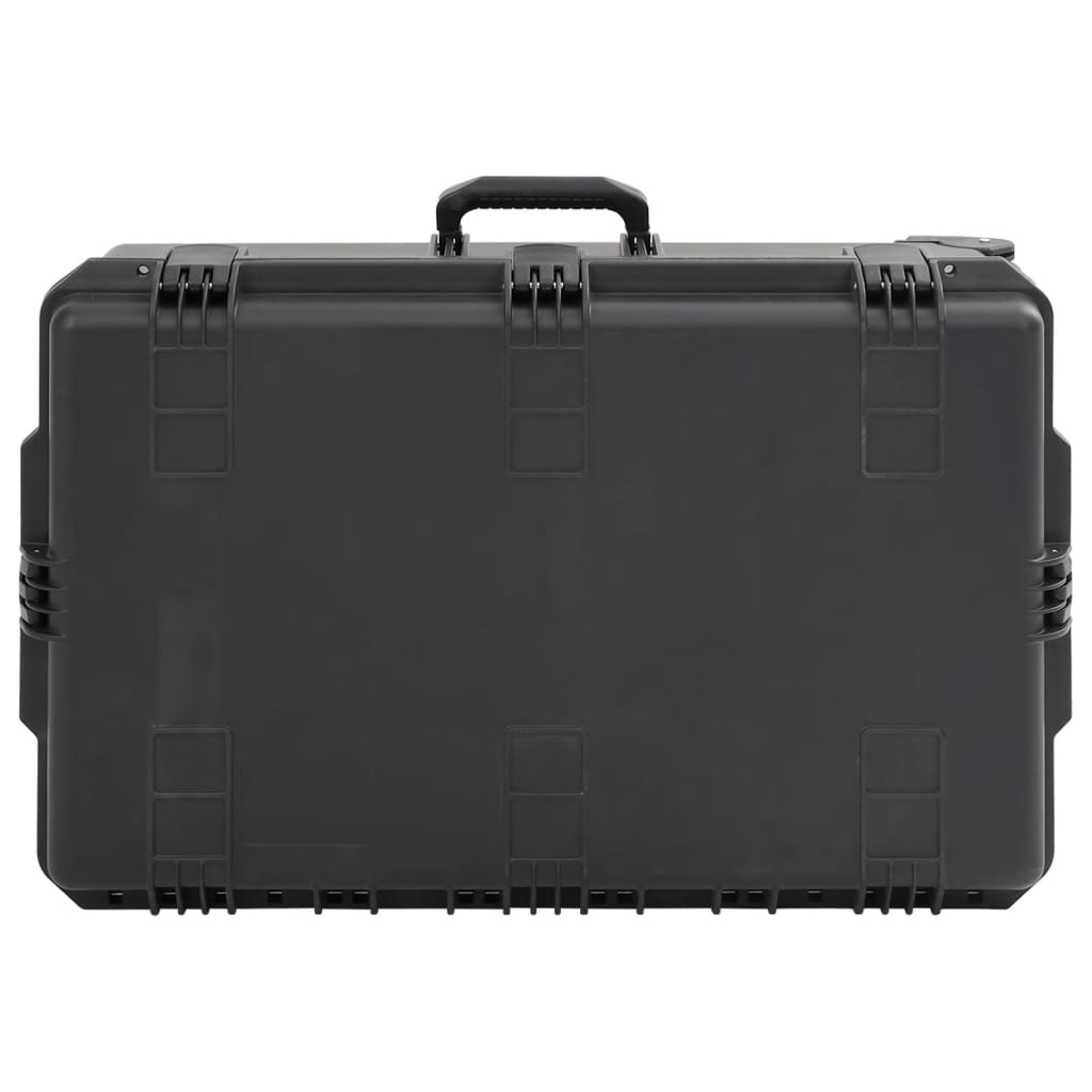Mala de viagem portátil 79,5x51,5x30,5 cm PP preto