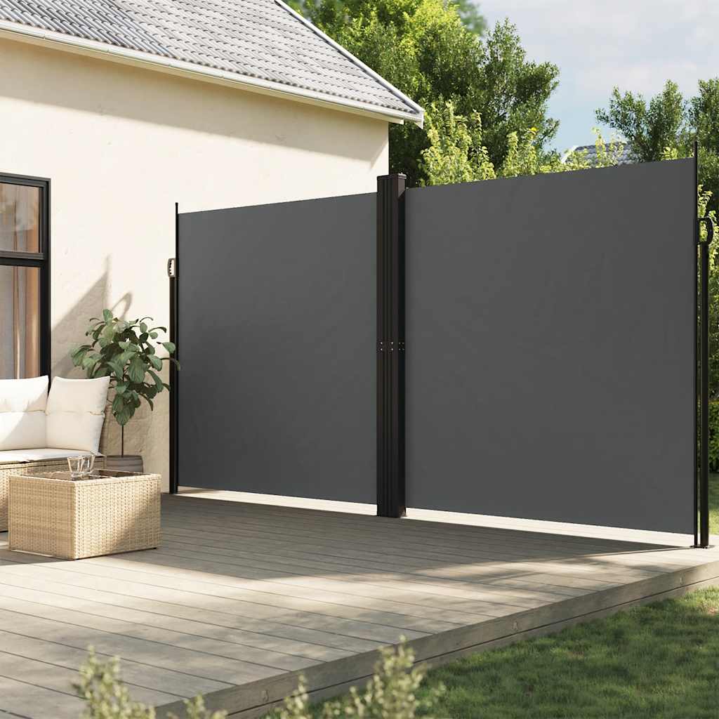 Toldo lateral retrátil 200x1200 cm antracite