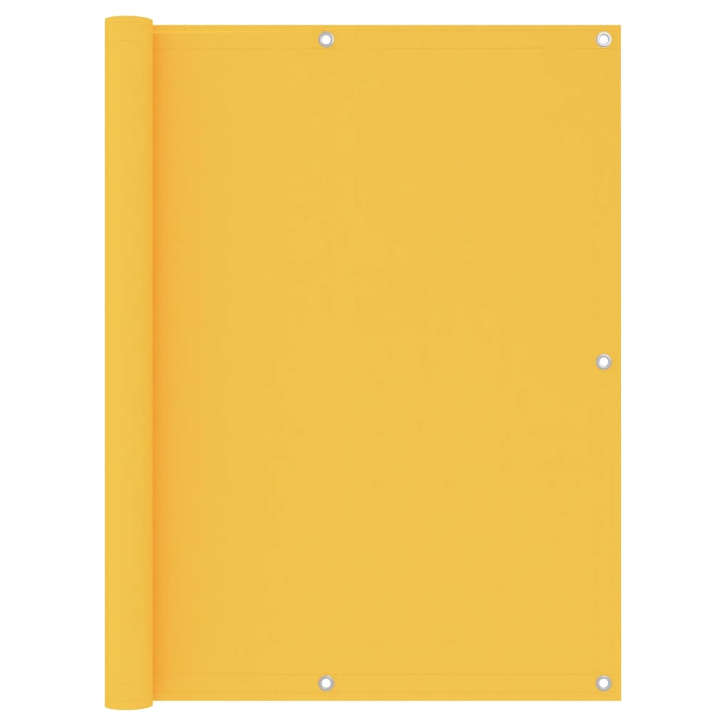 Tela de varanda 120x600 cm tecido oxford amarelo