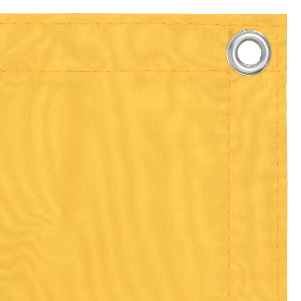 Tela de varanda 120x600 cm tecido oxford amarelo