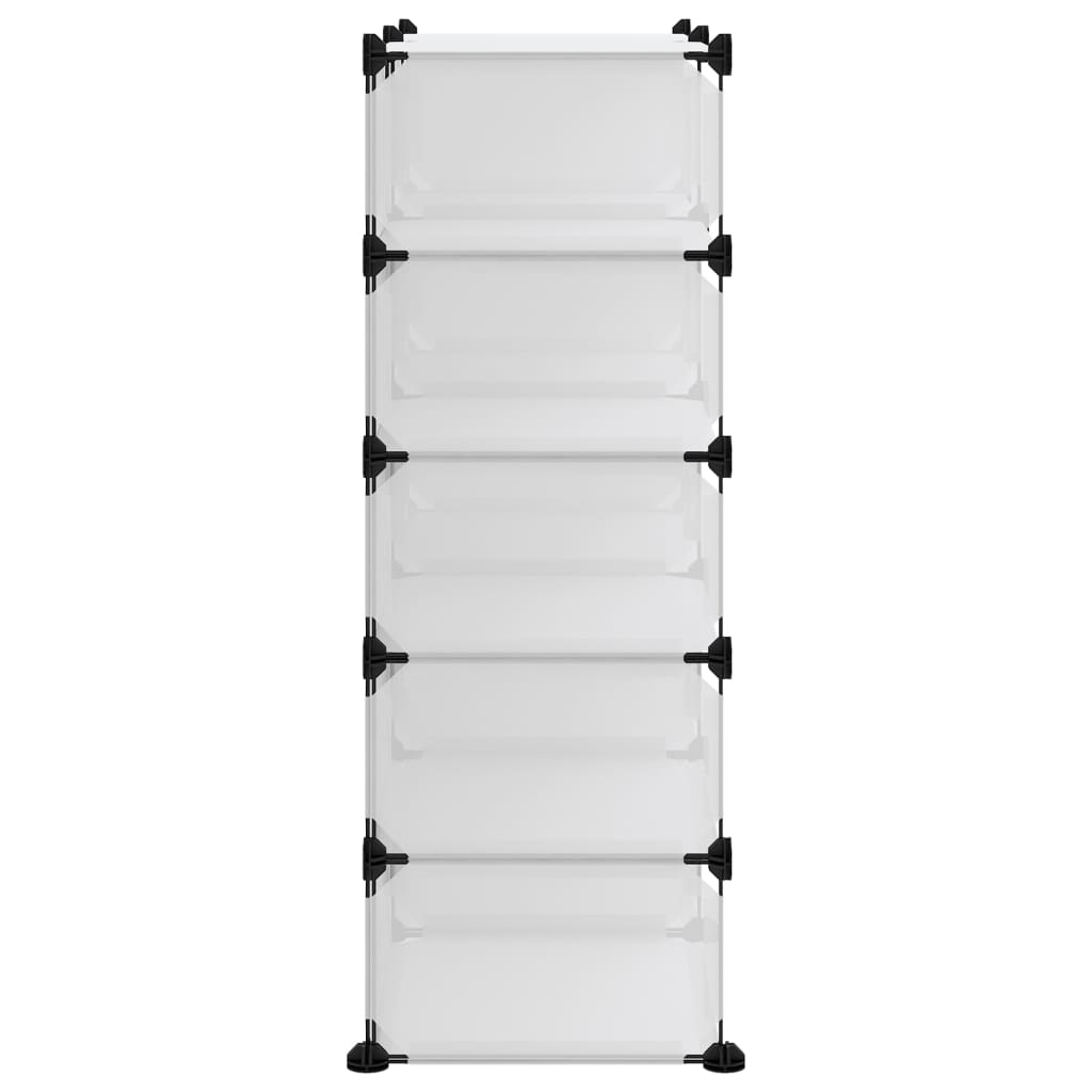 Sapateira 84x32x88,5 cm PP transparente