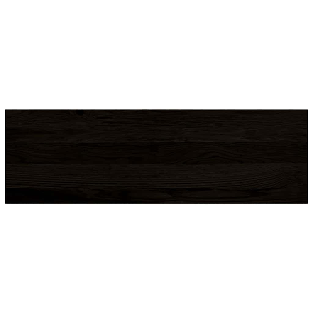 Tapetes de escada 2 pcs 80x30x2 cm carvalho castanho-preto