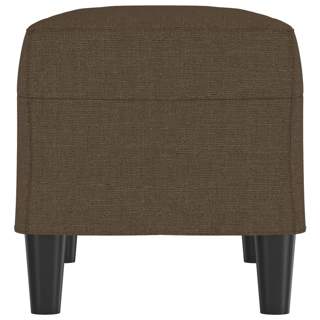 Banco 70x35x41 cm tecido castanho