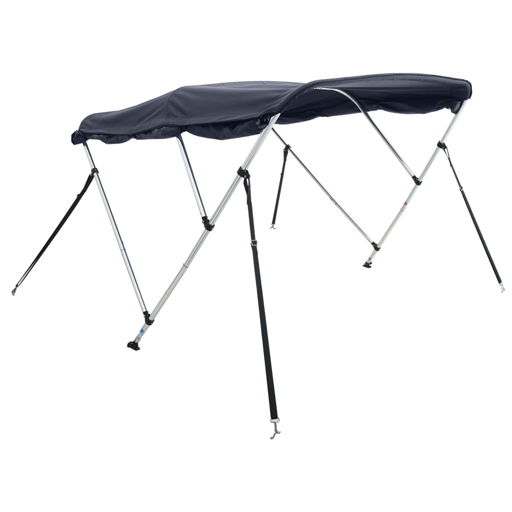 Toldo de 3 arcos bimini c/ paredes laterais 183x(185-198)x137cm