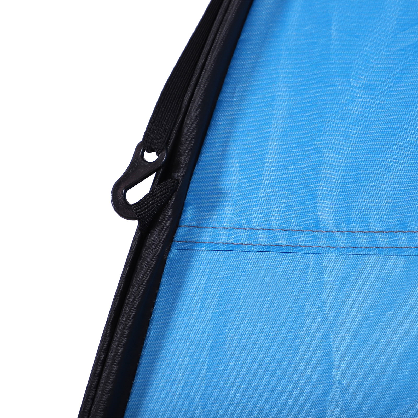 Tenda de acampamento multifuncional leve dobrável e estável à prova d'água com sistema pop-up 120x120x190 cm azul