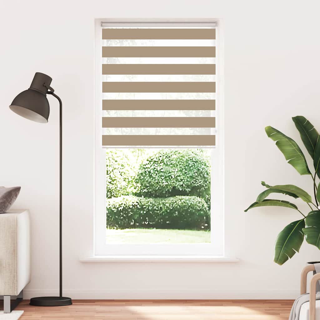 Cortina de zebra 105x230 cm largura do tecido 100,9cm poliéster
