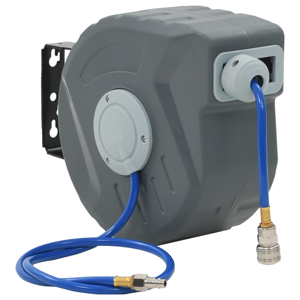Enrolador automático de mangueira para ar comprimido 3/8" 12 m