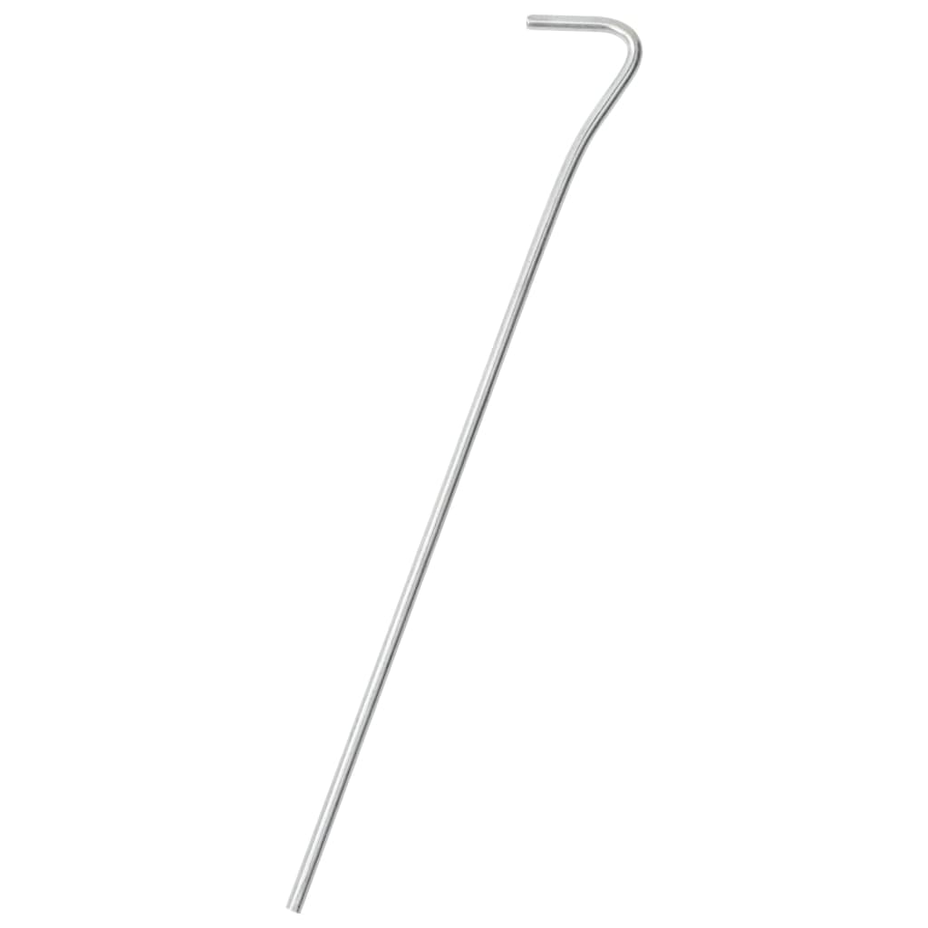 Estacas para tenda 50 pcs 23 cm ø4 mm aço galvanizado