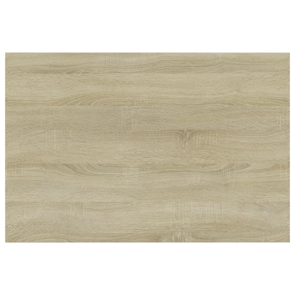 Prateleiras estante 4pcs derivados de madeira carvalho sonoma