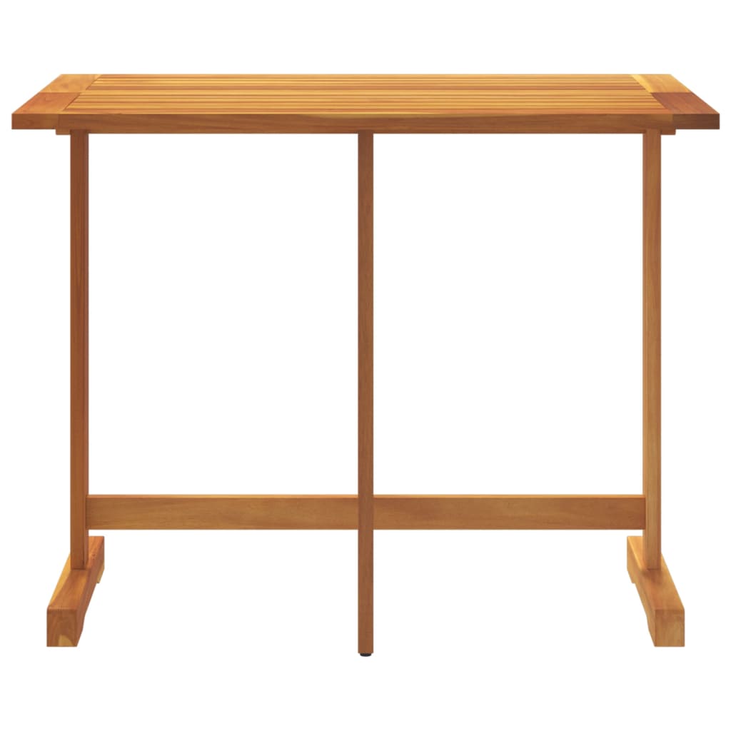 Mesa de varanda dobrável 90x60x72 cm madeira de acácia maciça