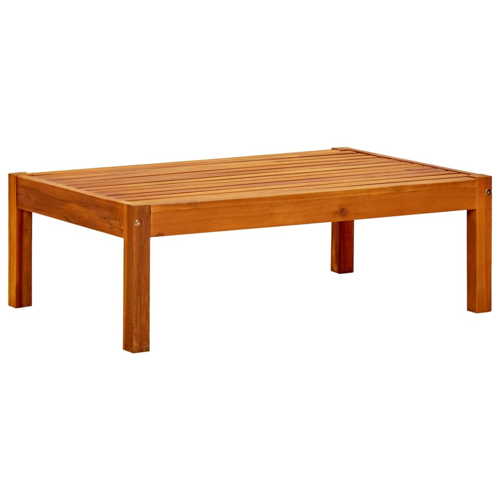 Apoios de pés para jardim 2 pcs madeira de acácia maciça