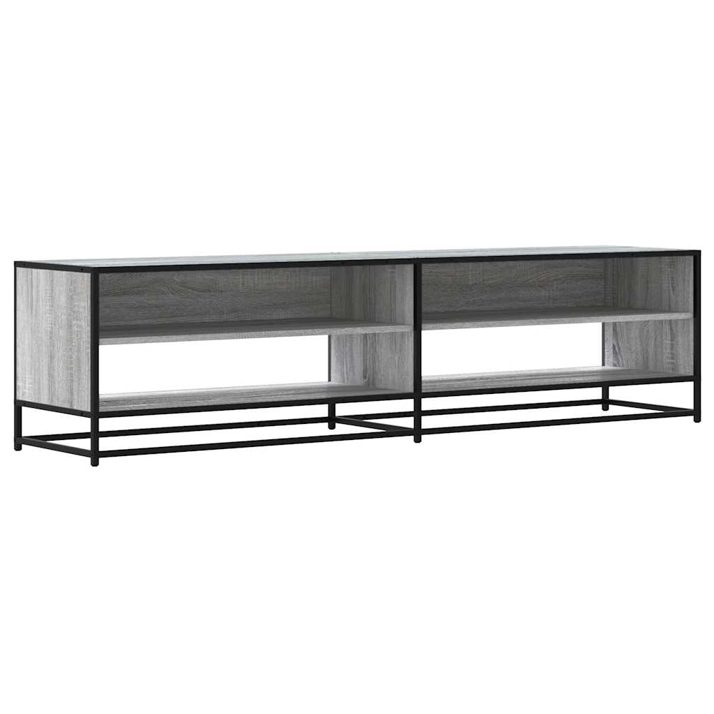 Móvel de TV 180,5x40x46 cm derivados de madeira cinzento sonoma