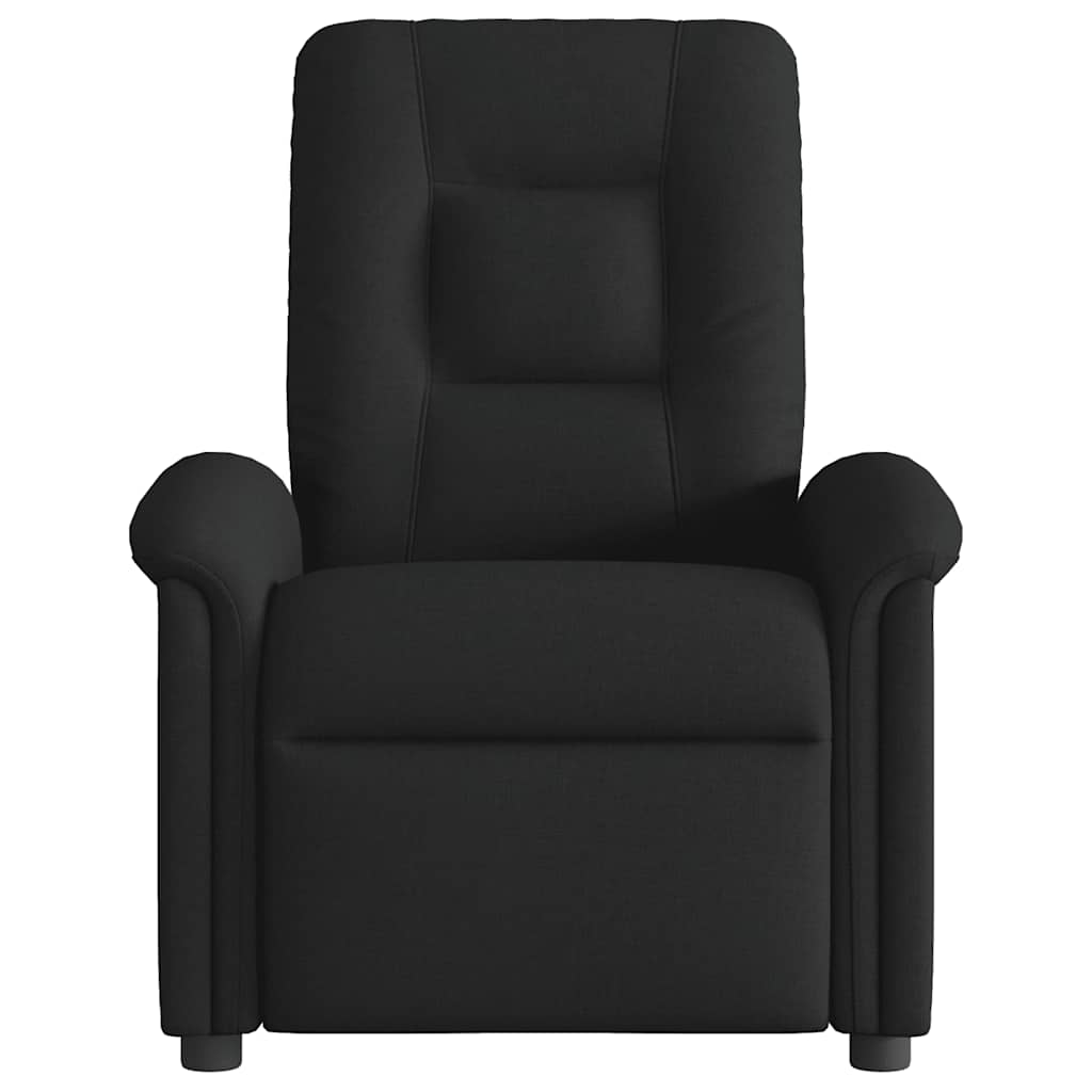 Poltrona reclinável tecido preto