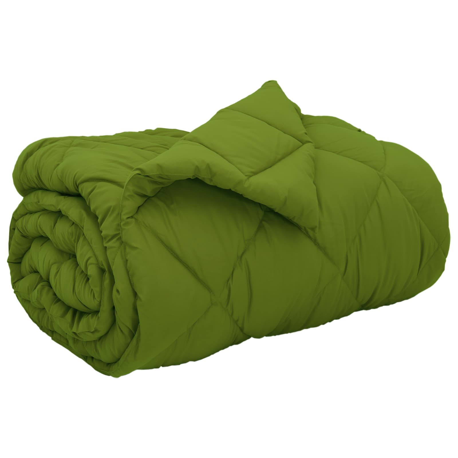 Edredom de inverno 155 x 220 cm 450 gsm verde