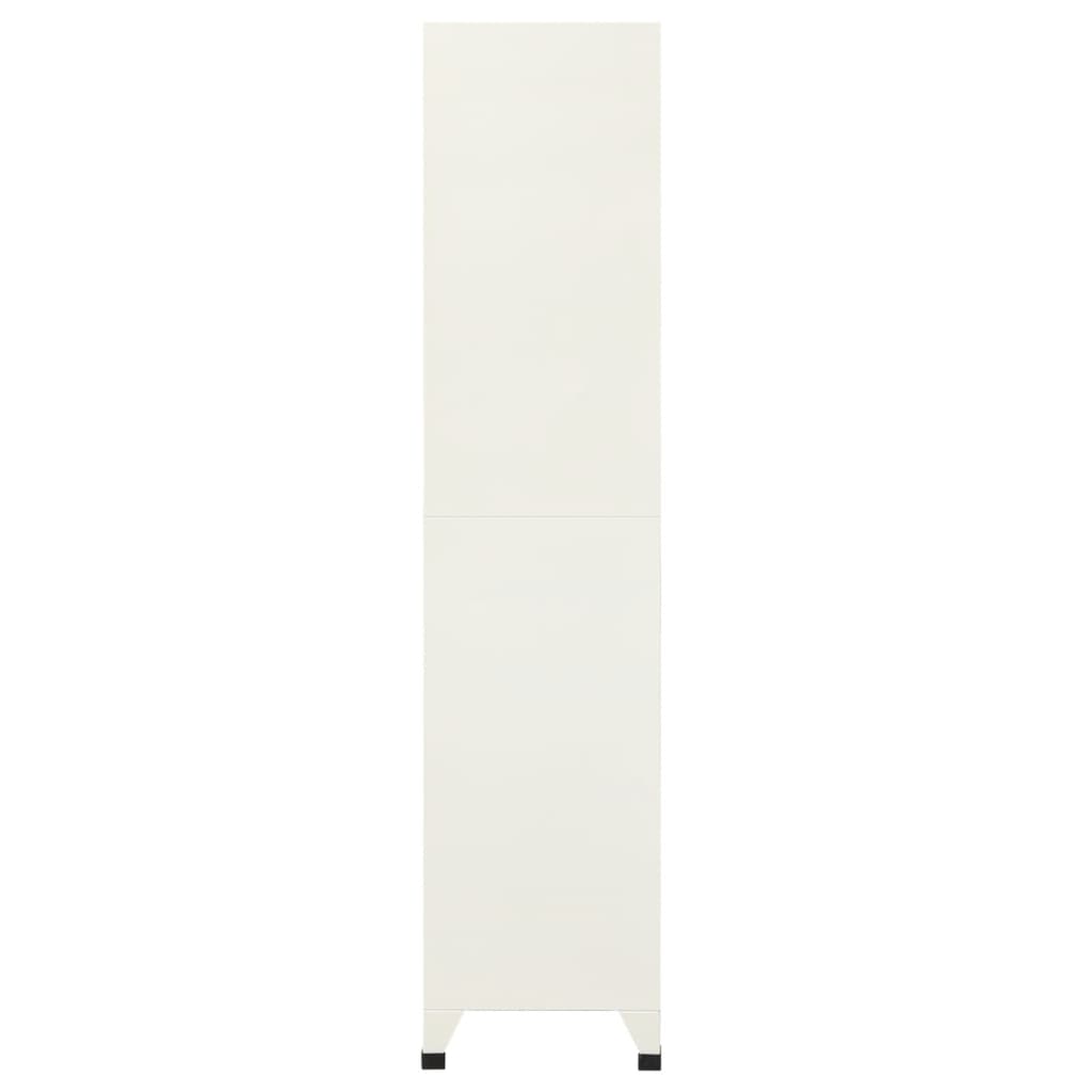Cacifo 90x40x180 cm aço cinzento e azul