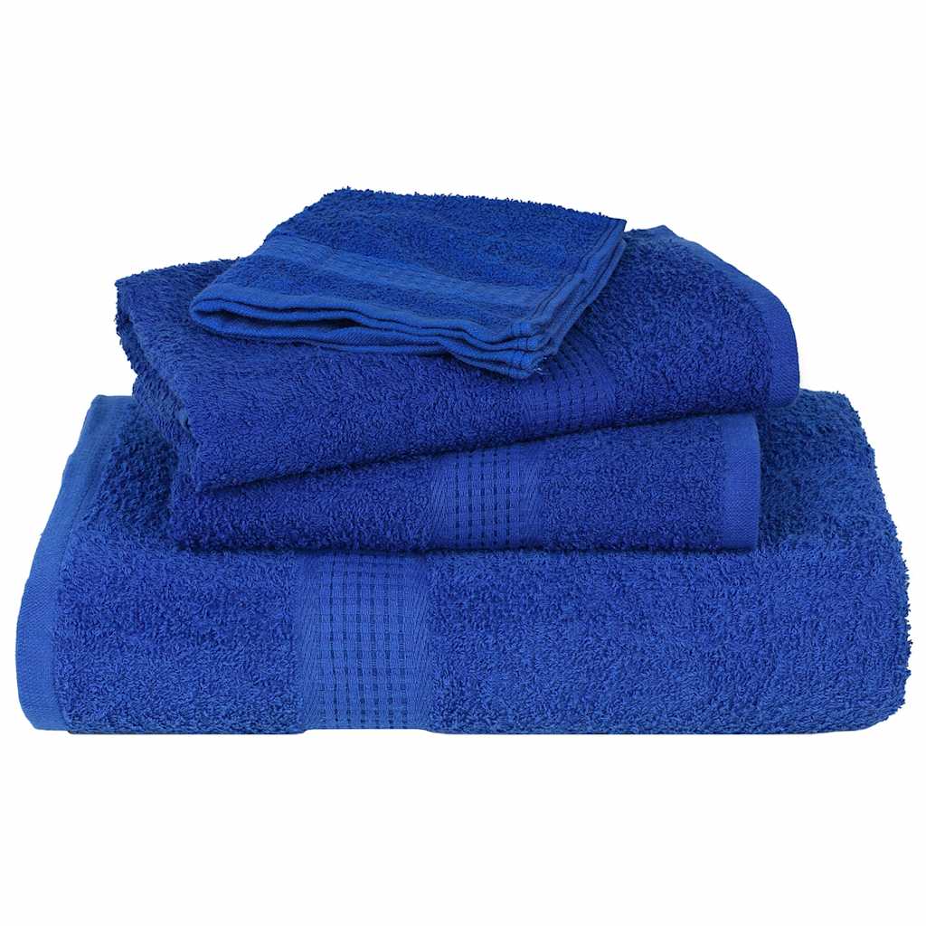 Toalhas frogn 10 pcs 100x200 cm 360 g/m² azul