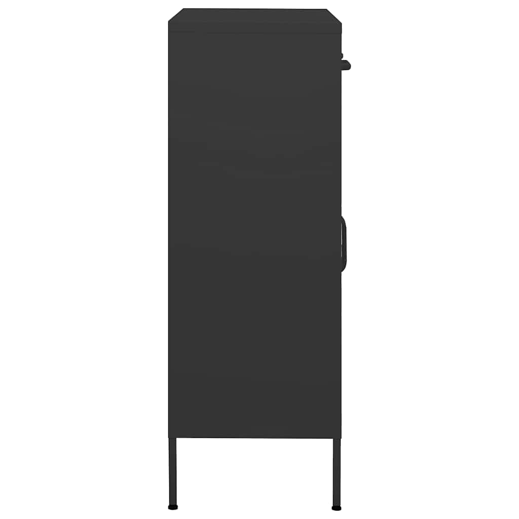 Armário de arrumação aço 80x35x101,5 cm antracite
