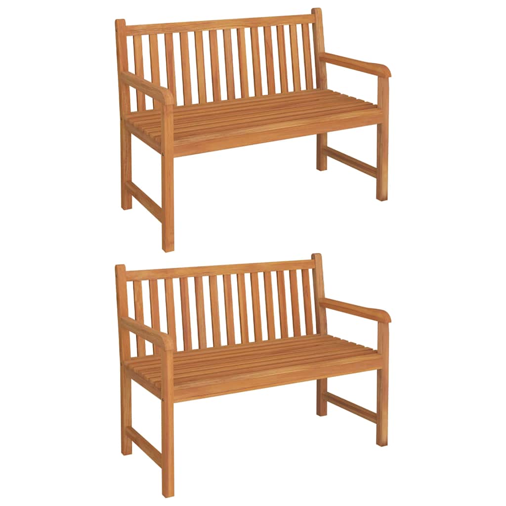 5 Pcs conjunto de jantar p/ jardim madeira de teca maciça
