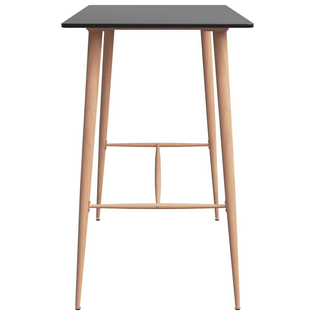 5 Pcs conjunto de bar preto