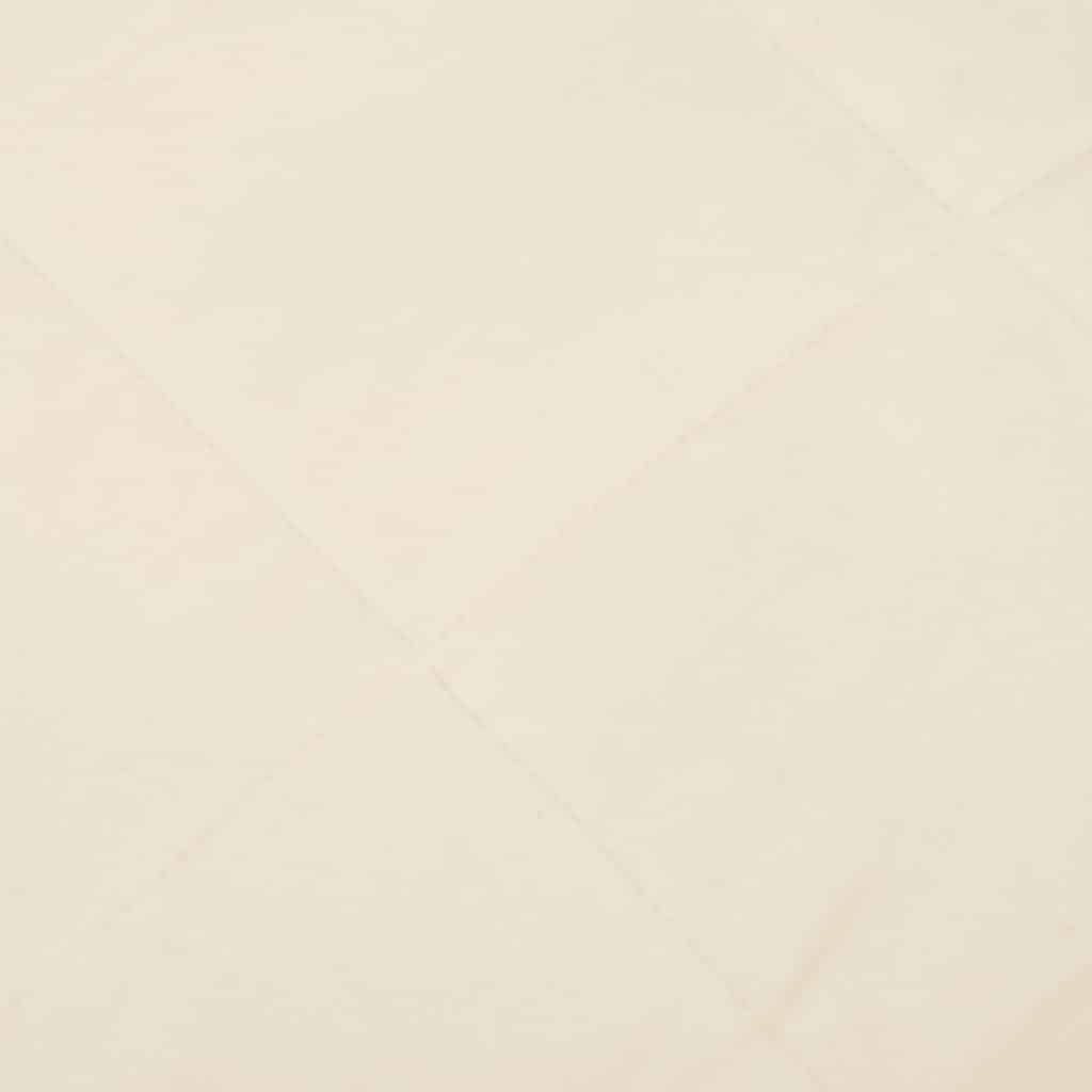 Manta pesada 11 kg 235x290 cm tecido creme-claro