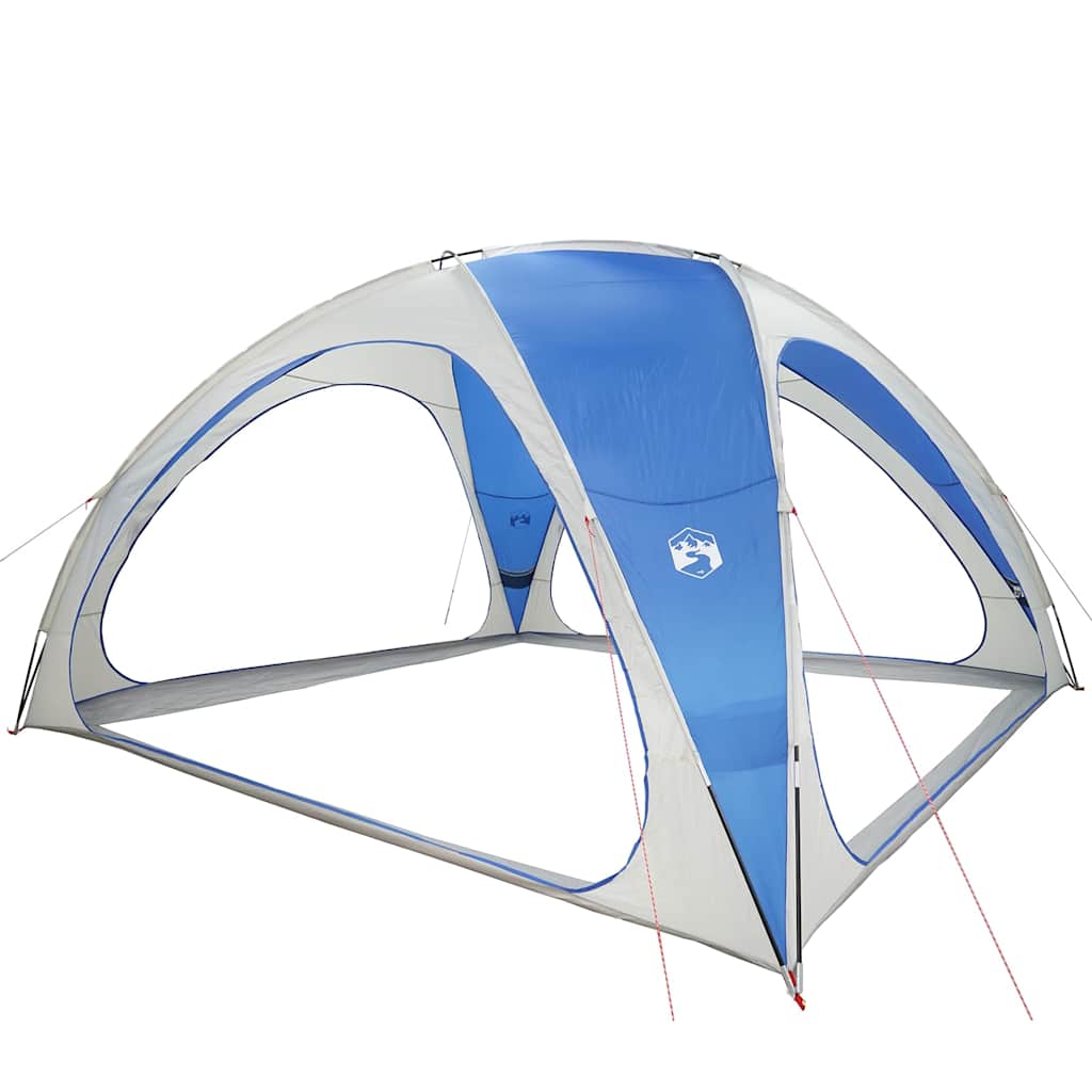 Tenda de festas impermeável azul ciano