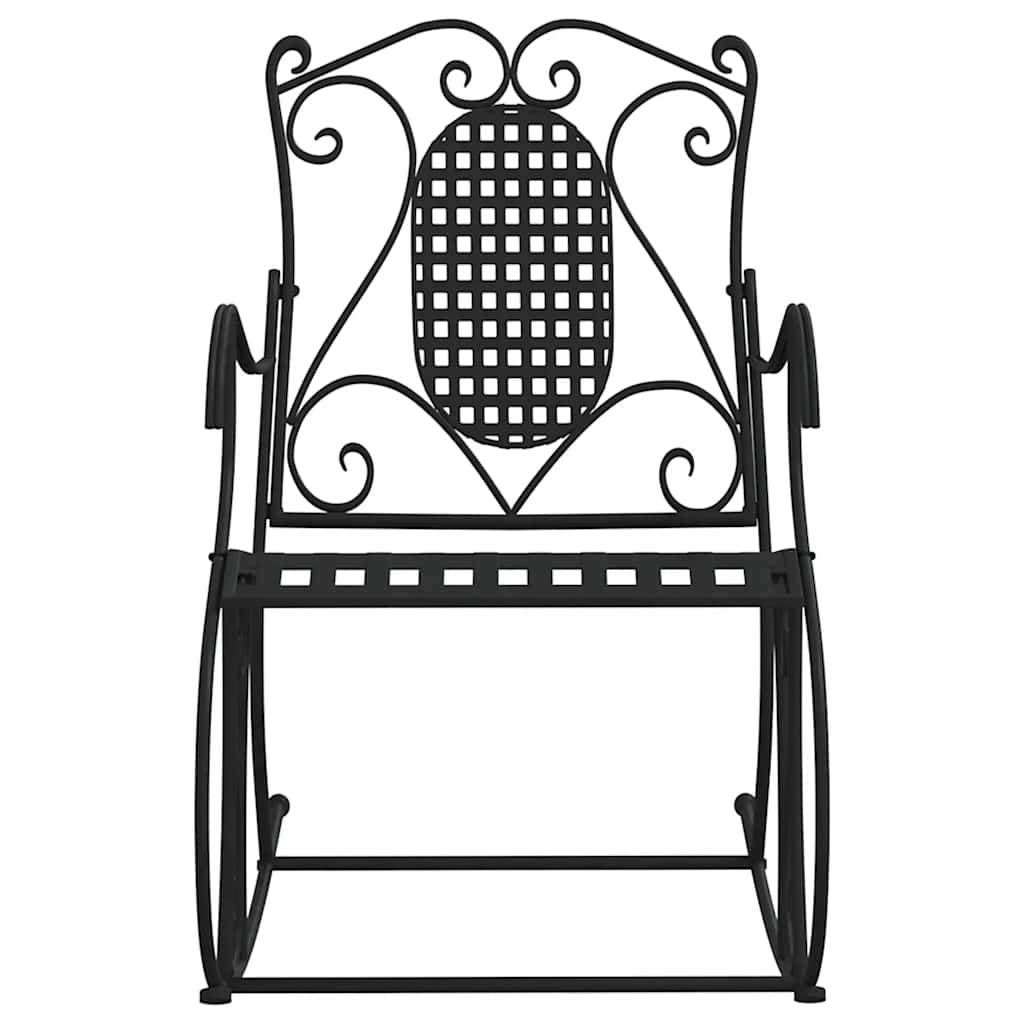 Banco de balanço 84 cm em aço preto