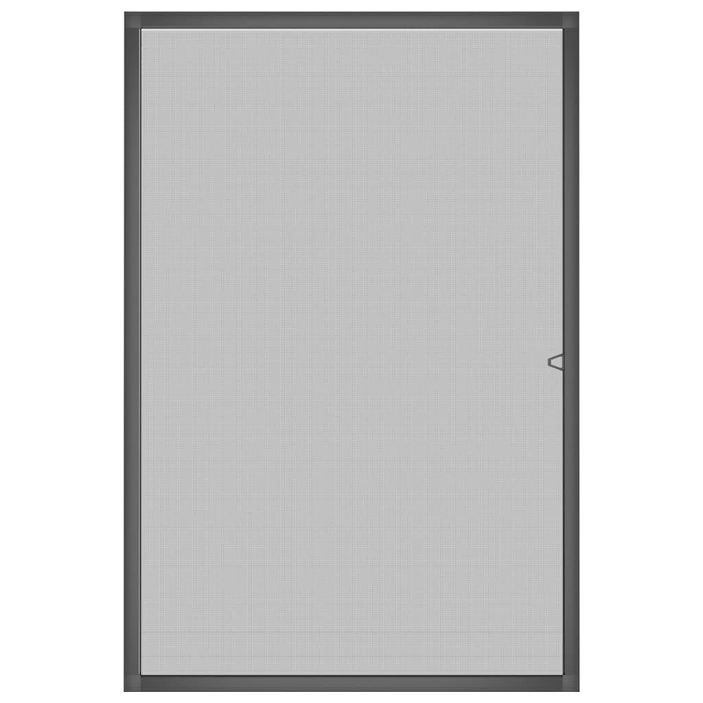 Tela anti-insetos para janelas 90x120 cm antracite