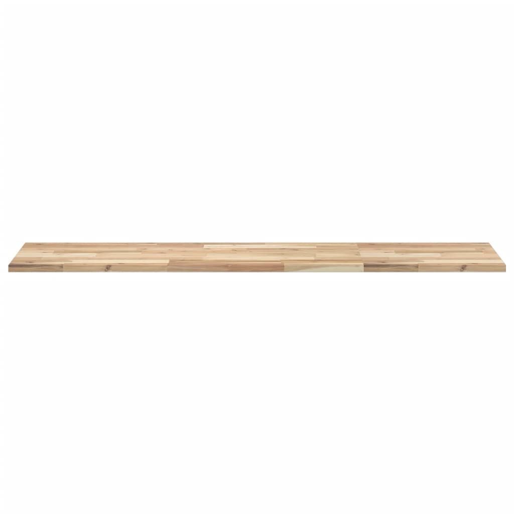Prateleira flutuante 4pcs 120x40x2cm acácia maciça não tratada