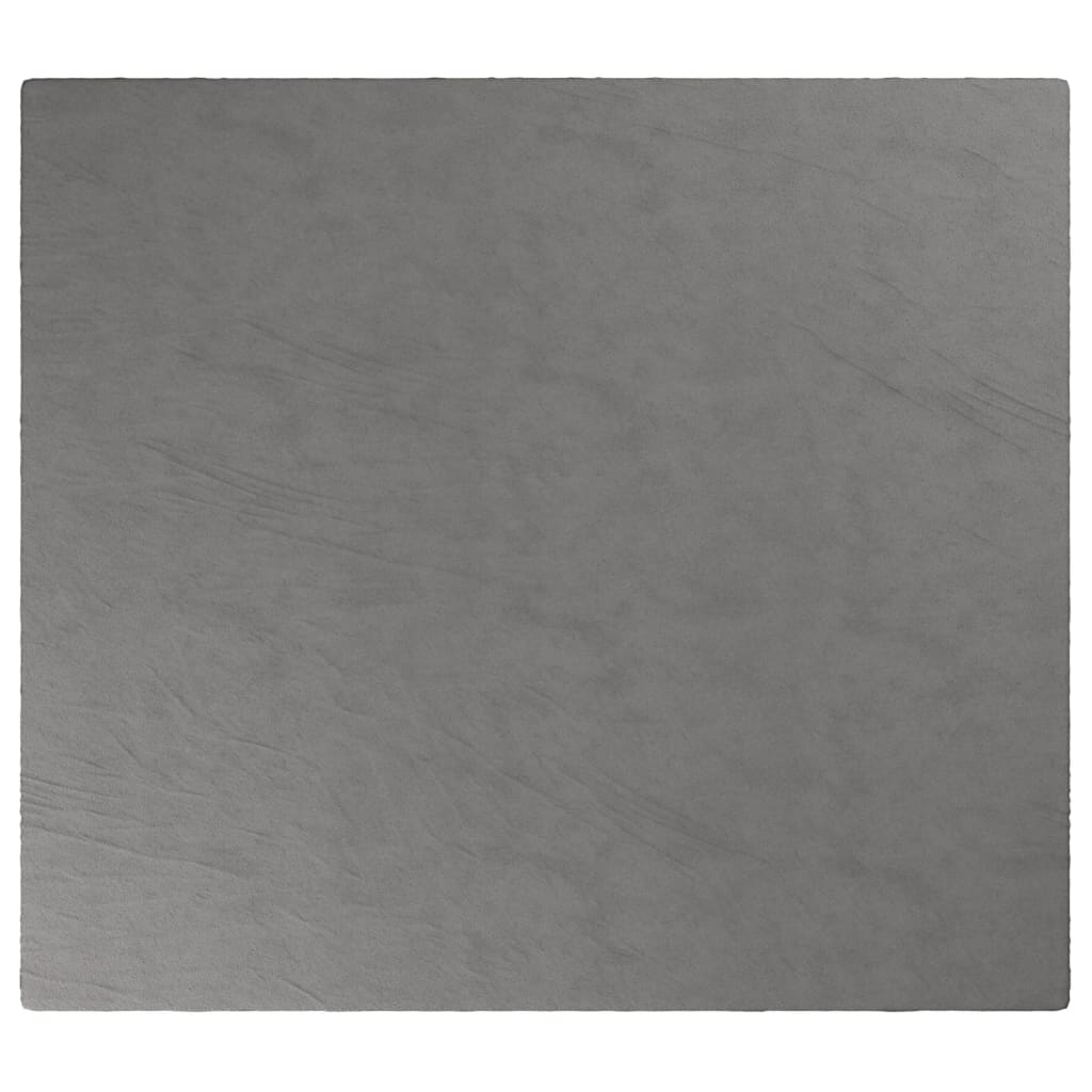 Manta pesada c/ cobertura 13 kg 200x230 cm tecido cinzento