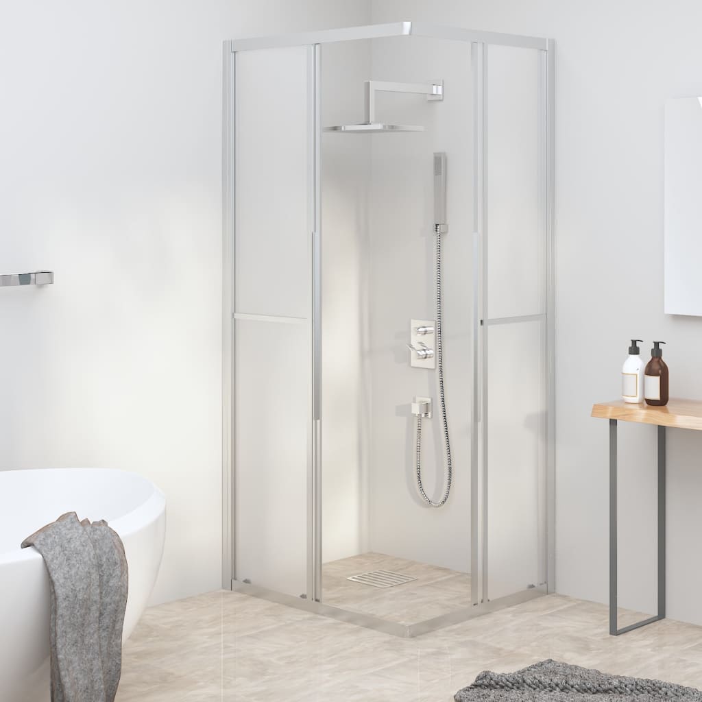 Cabine de duche esg opaco 90x70x180 cm