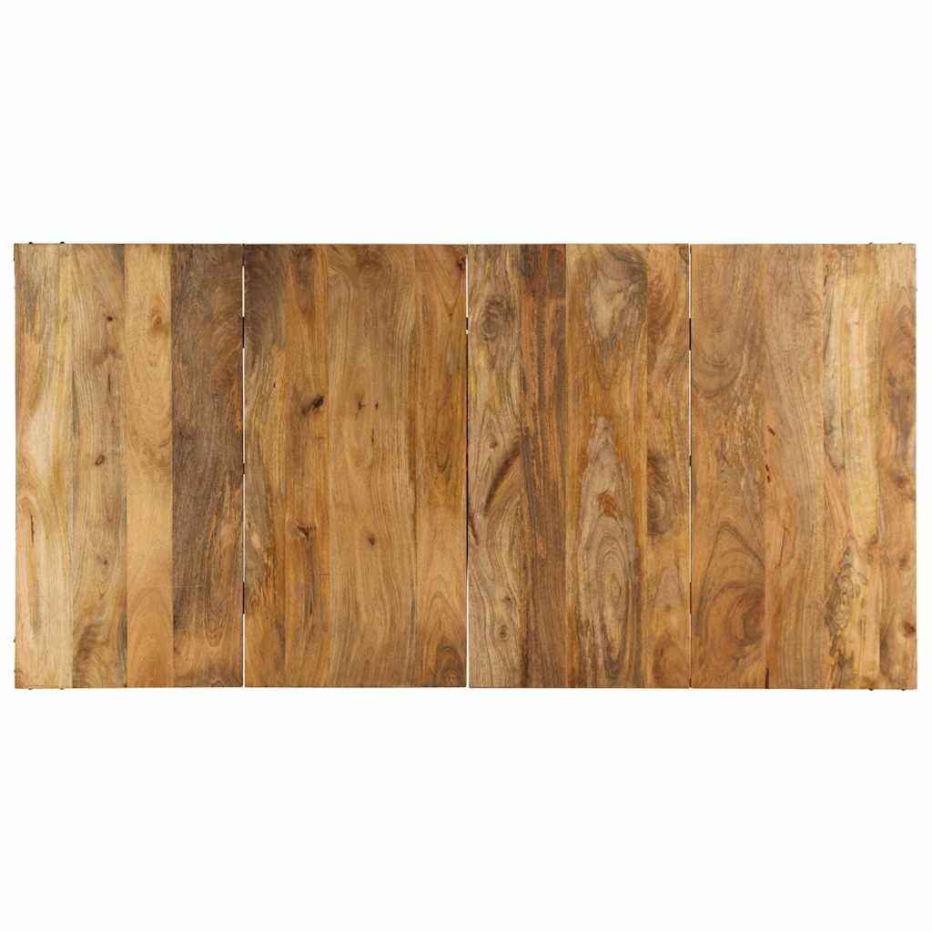 Mesa de jantar 180x90x75 cm madeira de mangueira maciça