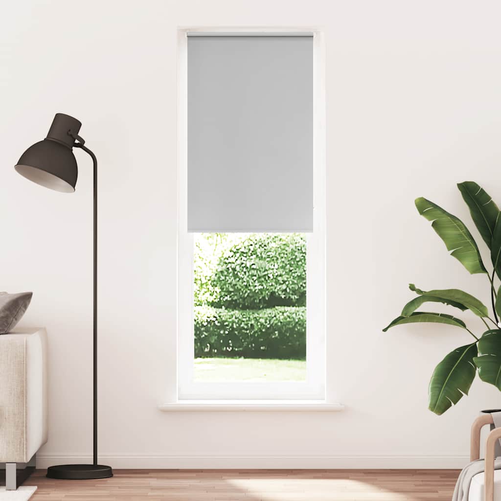 Persiana de enrolar 85x230 cm largura tecido 80,7 cm poliéster