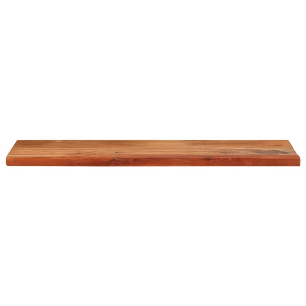 Tampo de mesa retangular 70x40x3,8 cm madeira de acácia maciça