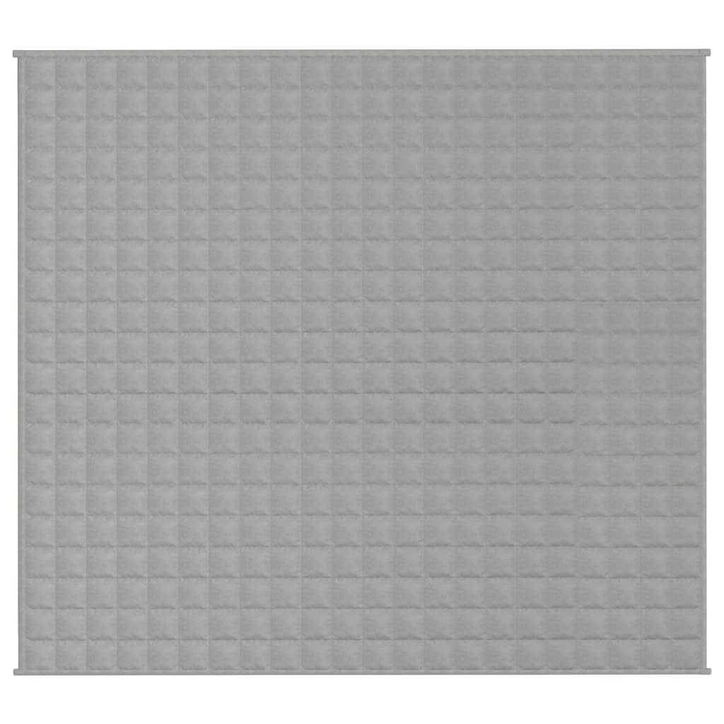 Manta pesada 9 kg 200x230 cm tecido cinza