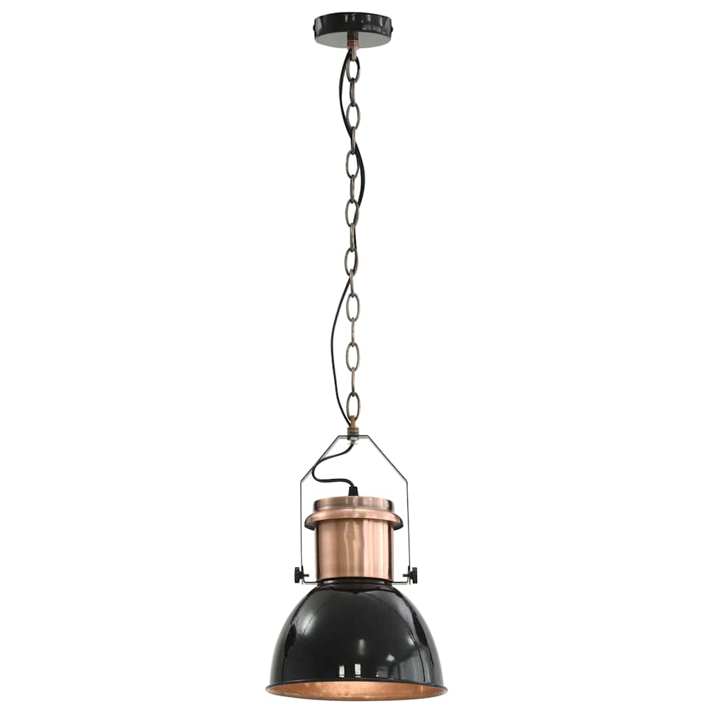 Candeeiros de teto 2 pcs redondo e27 preto