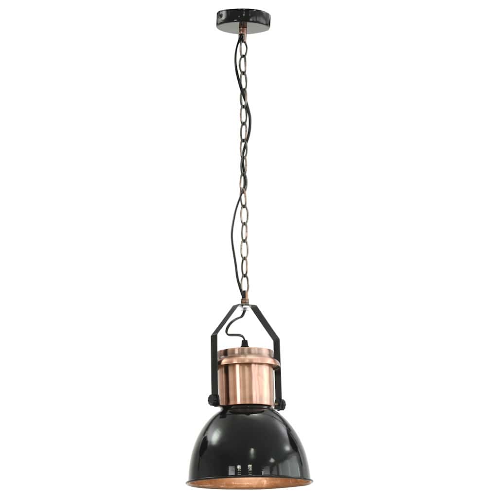 Candeeiros de teto 2 pcs redondo e27 preto