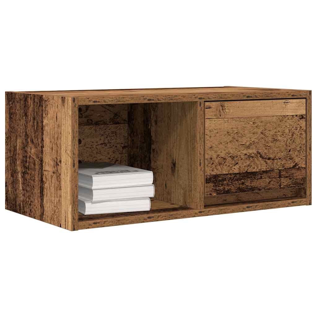 Móveis TV 2 peças madeira velha 60x31x25,5cm madeira trabalhada