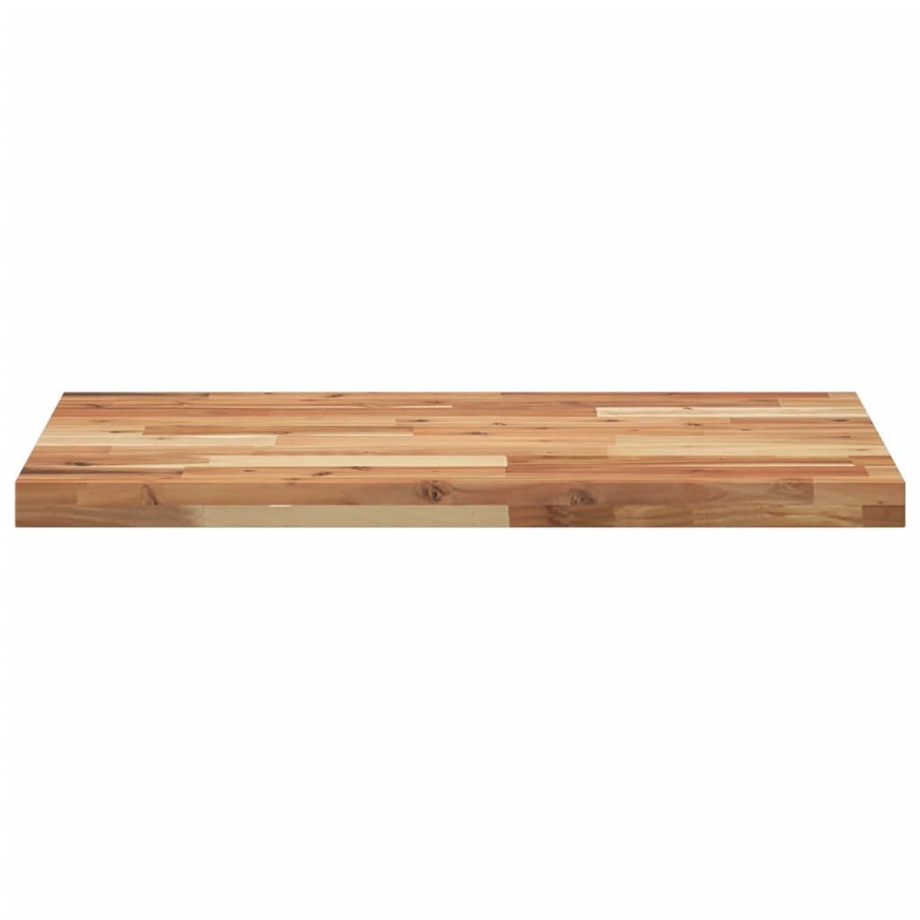Tampo p/ móvel de wc 60x50x4 cm acácia maciça acabamento a óleo