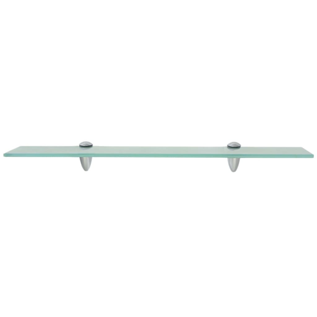 Prateleiras flutuantes 2 pcs vidro 60x20 cm 8 mm
