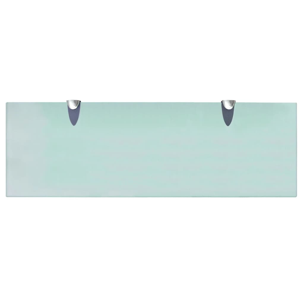 Prateleiras flutuantes 2 pcs vidro 60x20 cm 8 mm