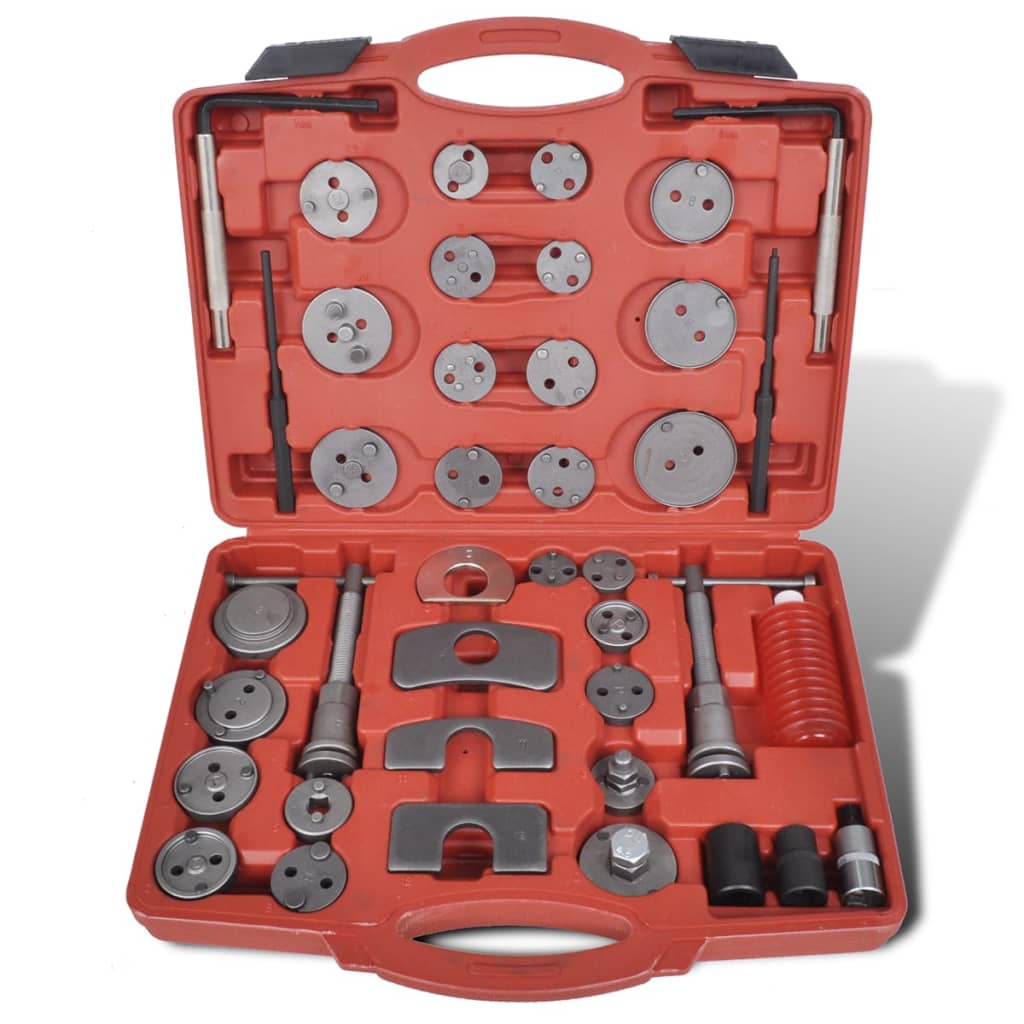 Kit de ferramentas pistão pinça do travão, 40 peças