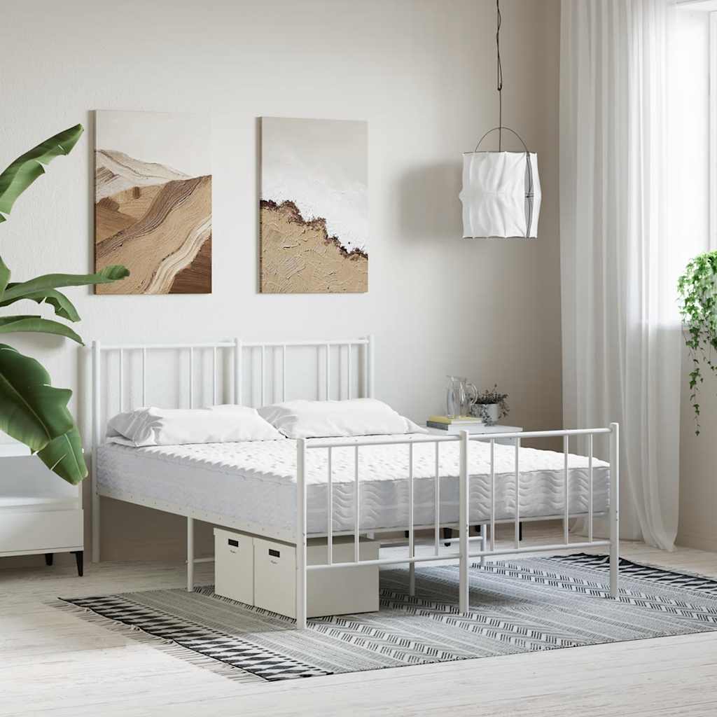 Colchão de espuma 140x210 cm dureza h2 h3 branco