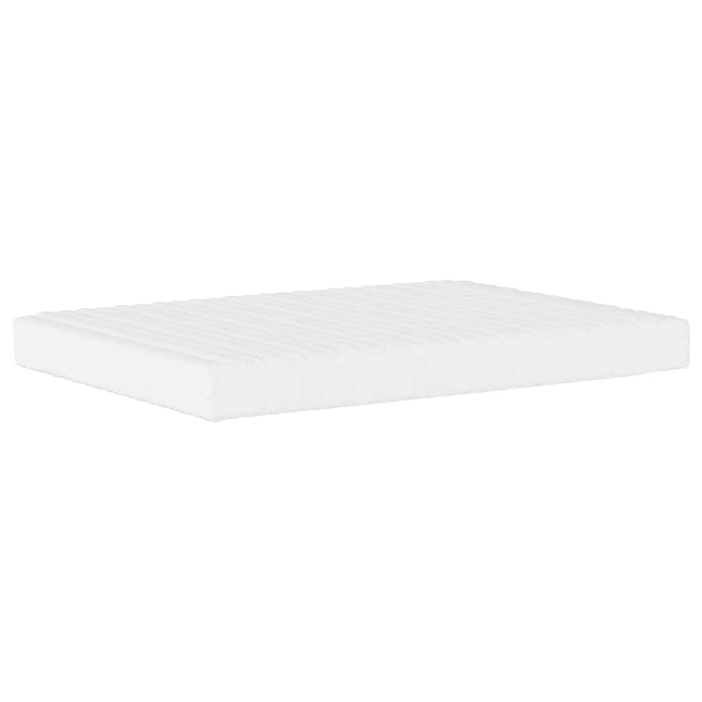 Colchão de espuma 140x210 cm dureza h2 h3 branco
