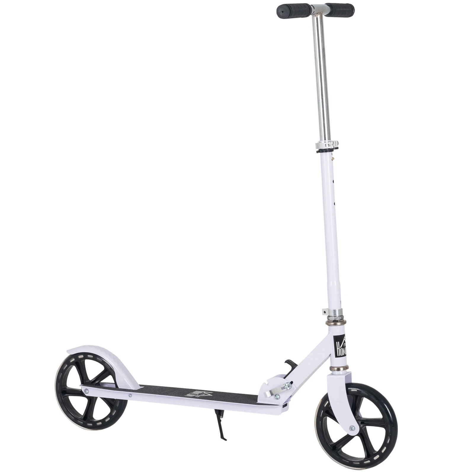 Trotinete Dobrável para Crianças de 7 a 14 Anos Trotinete Infantil com Guiador Ajustável em 4 Níveis e Travão 88x37x75-100cm Bra