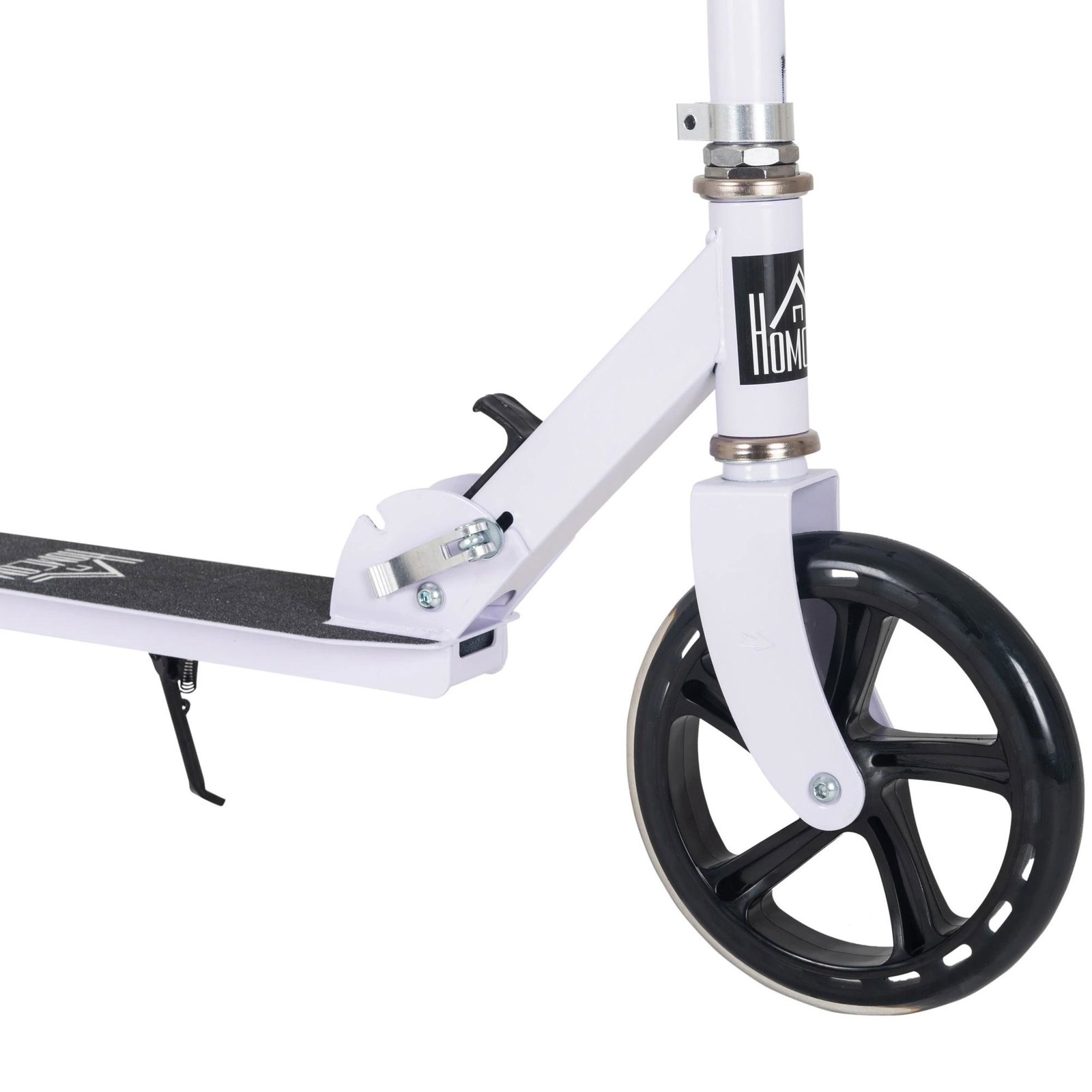Trotinete Dobrável para Crianças de 7 a 14 Anos Trotinete Infantil com Guiador Ajustável em 4 Níveis e Travão 88x37x75-100cm Bra
