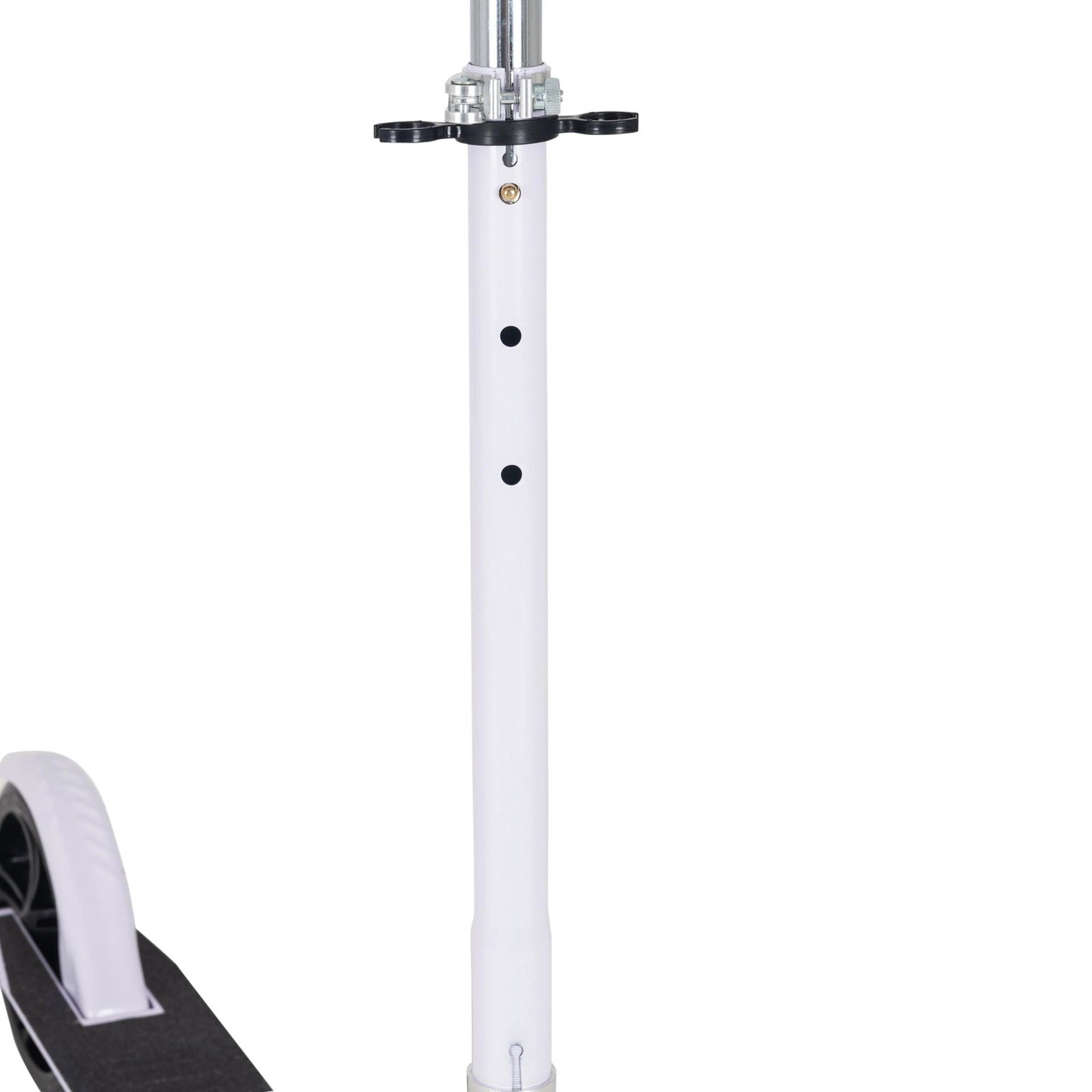 Trotinete Dobrável para Crianças de 7 a 14 Anos Trotinete Infantil com Guiador Ajustável em 4 Níveis e Travão 88x37x75-100cm Bra