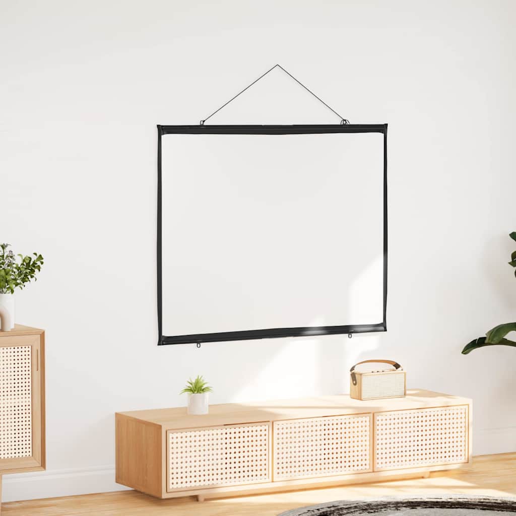 Tela de projeção parede suspensa 50" 4:3